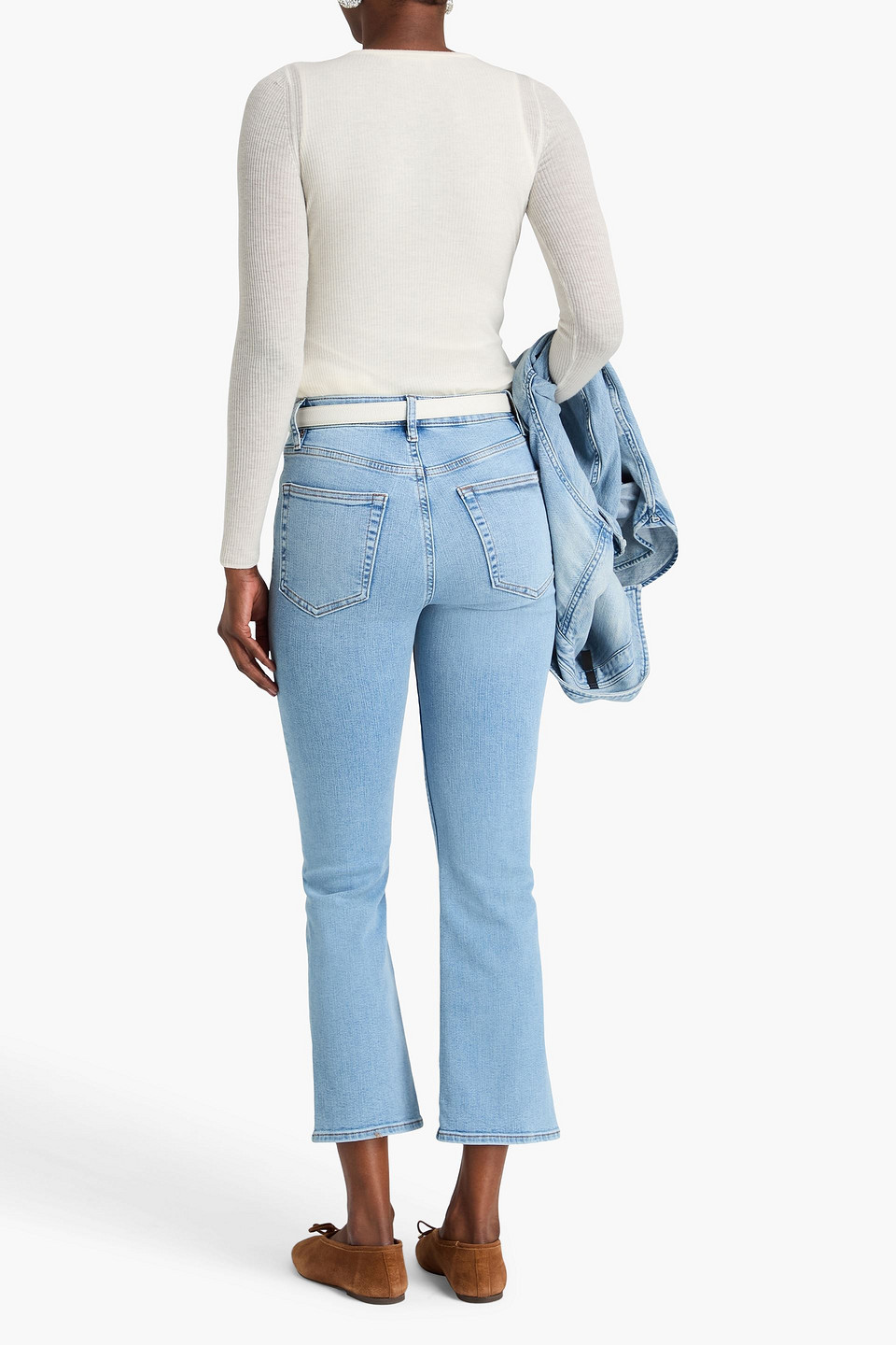 Frame - Reboot High-rise Bootcut Jeans - Blue - 28 