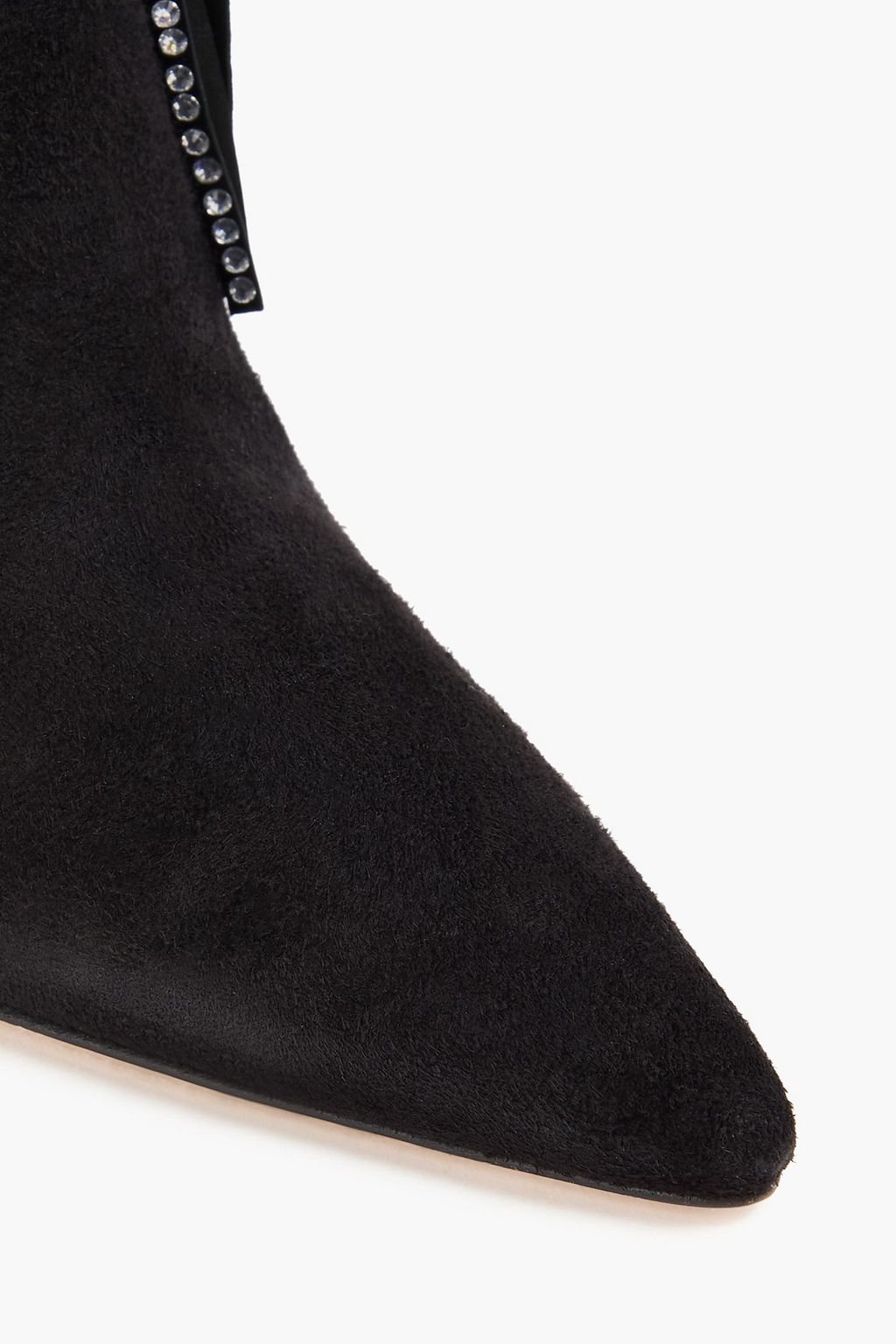 ARTEANA Versilia 95 crystal-embellished suede knee boots