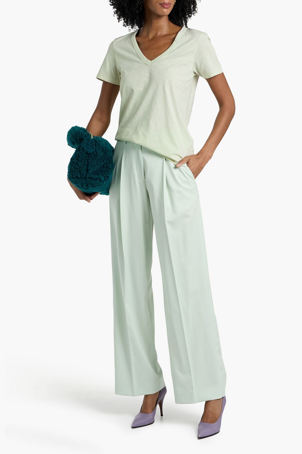 RAG & BONE Slub Pima cotton-jersey T-shirt