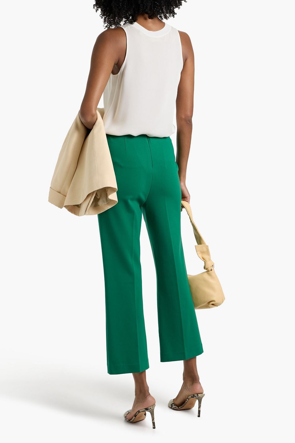 RAG & BONE Jacquard-knit kick-flare pants