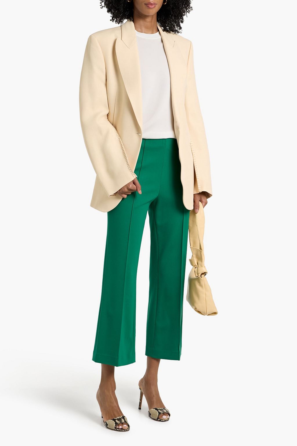 RAG & BONE Jacquard-knit kick-flare pants