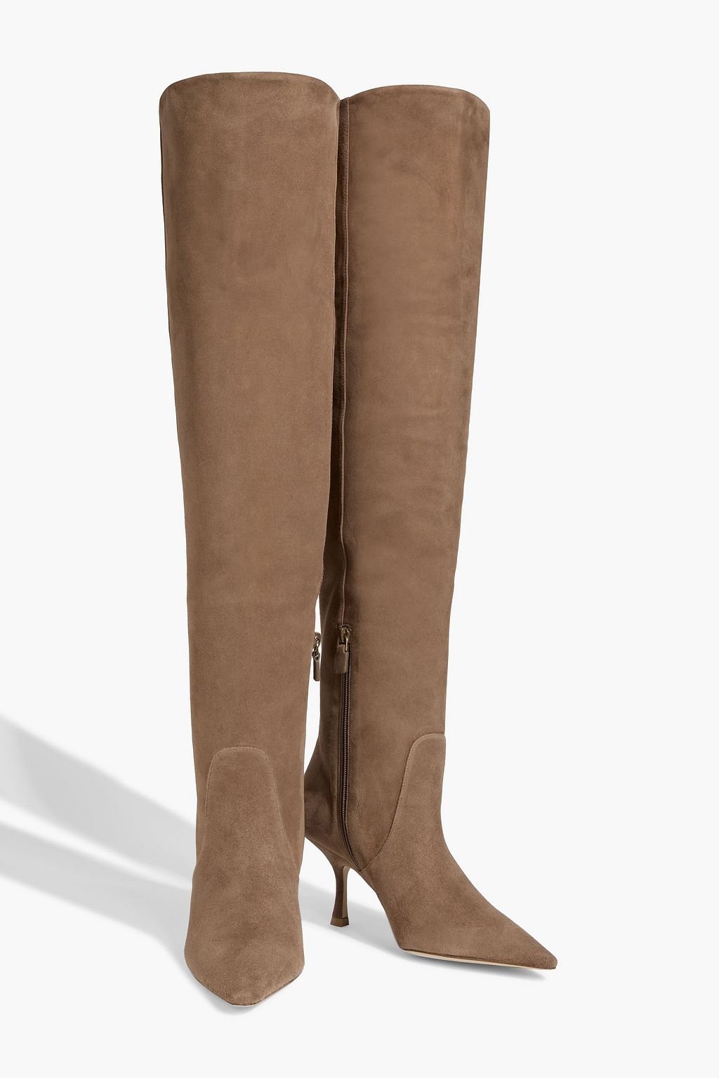 STUART WEITZMAN Naomi 75 suede over-the-knee boots