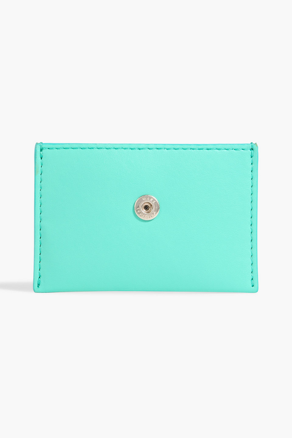 Stella Mccartney Snap-detailed Cardholder In Blue
