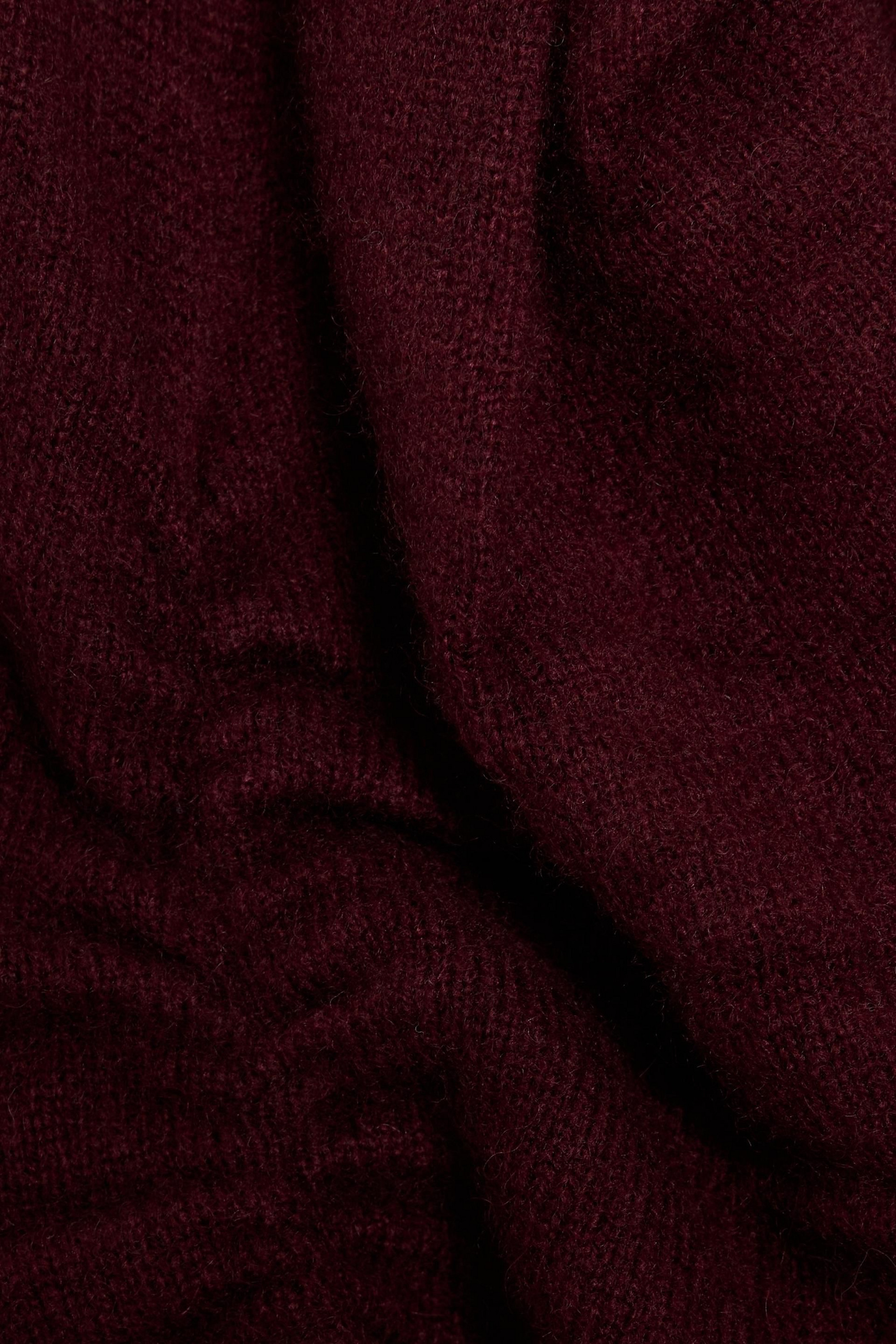 FRAME Frankie ruched wool-blend sweater