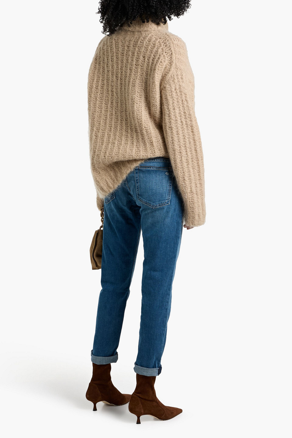 Rag & Bone Dre Boyfriend Jeans In Blue