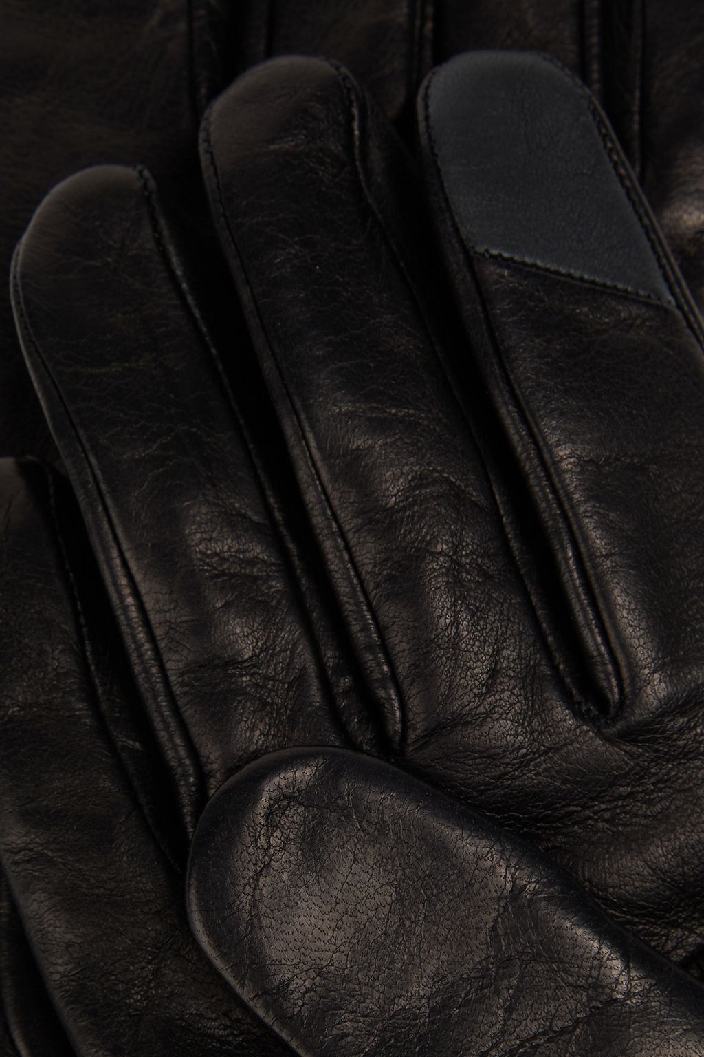 TORY BURCH Eleanor embellished leather gloves