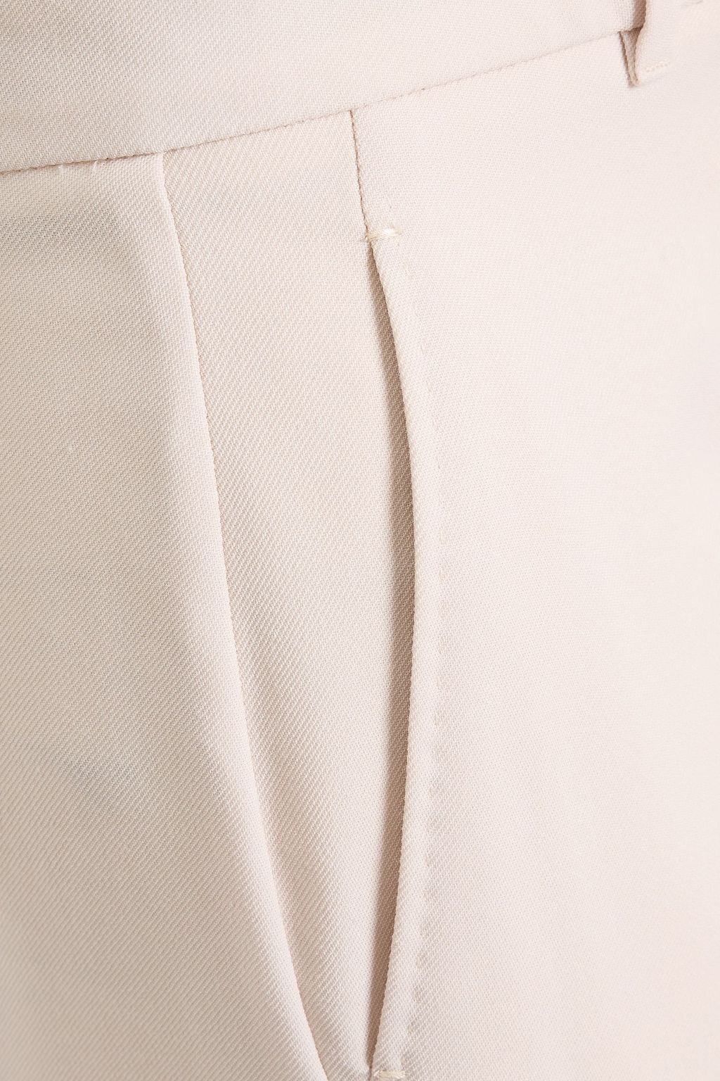 MAX MARA STUDIO Quasar wool-twill straight-leg pants