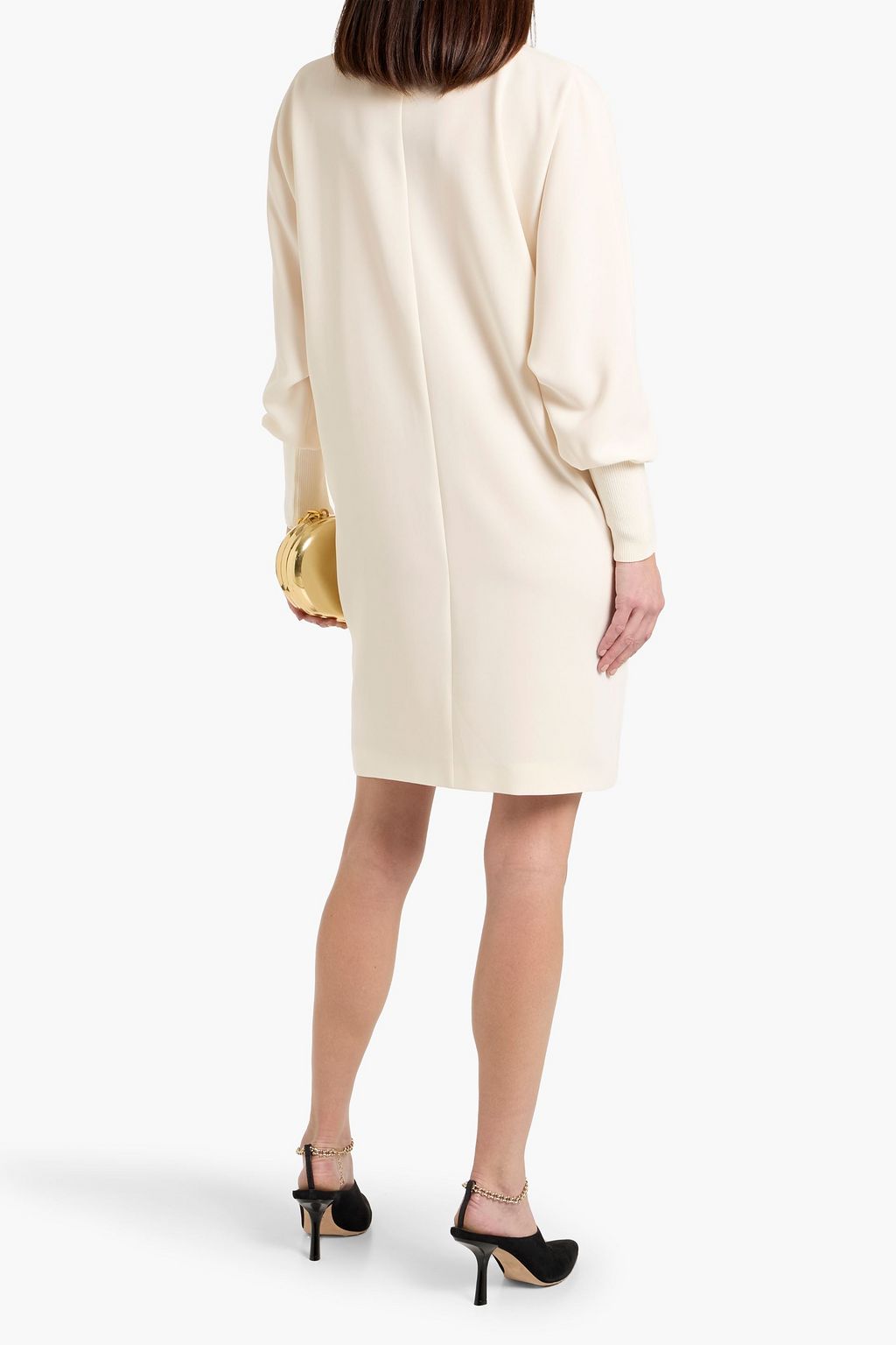 MAX MARA STUDIO Asti crepe mini dress