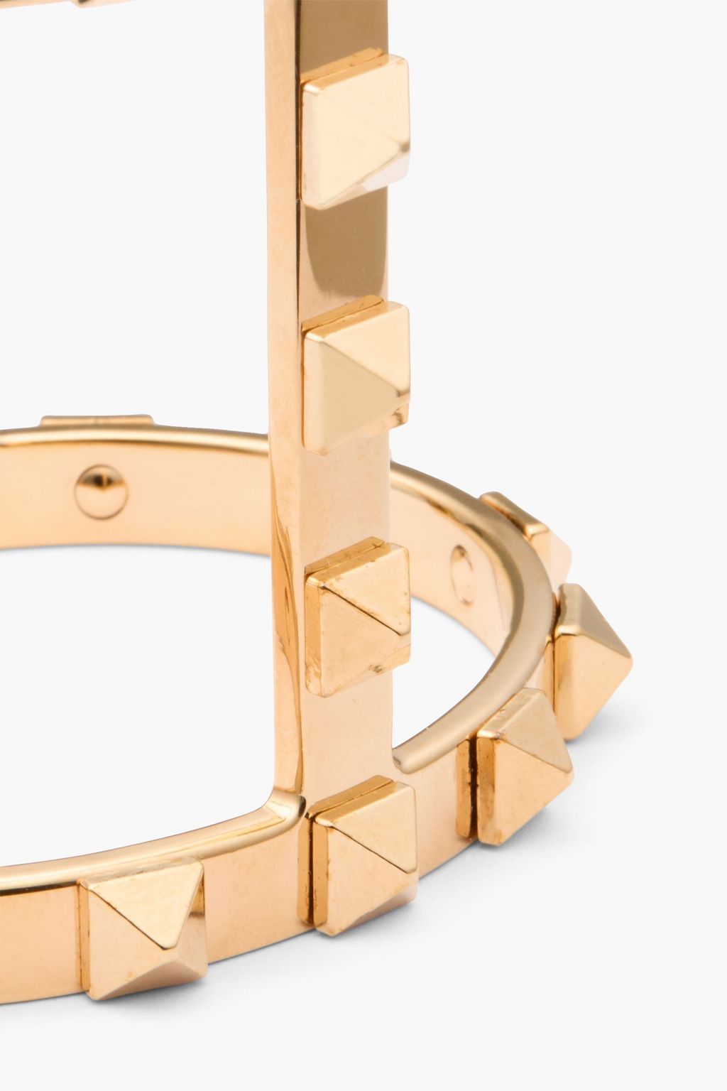 VALENTINO GARAVANI 18-karat gold-plated cuff