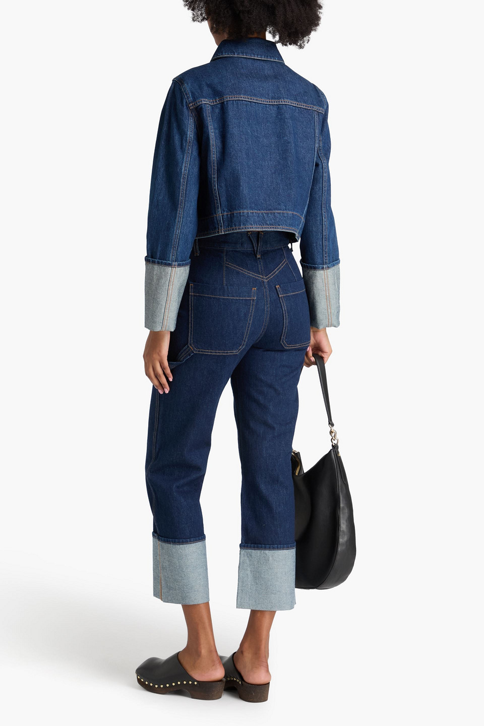  Veronica Beard - Cropped Jeansjacke „phila“ - Blau - Xs 