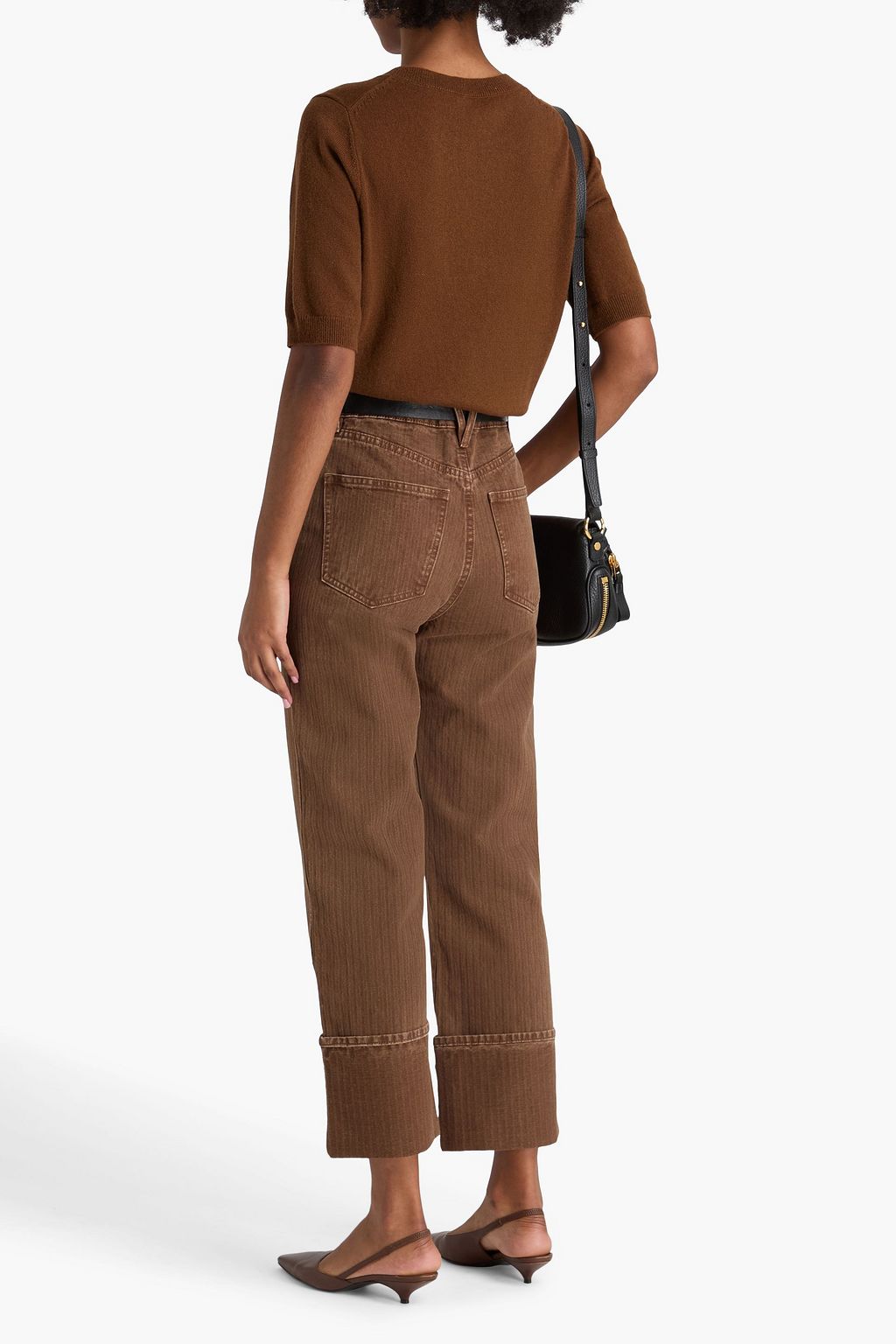 VERONICA BEARD Dylan high-rise straight-leg jeans