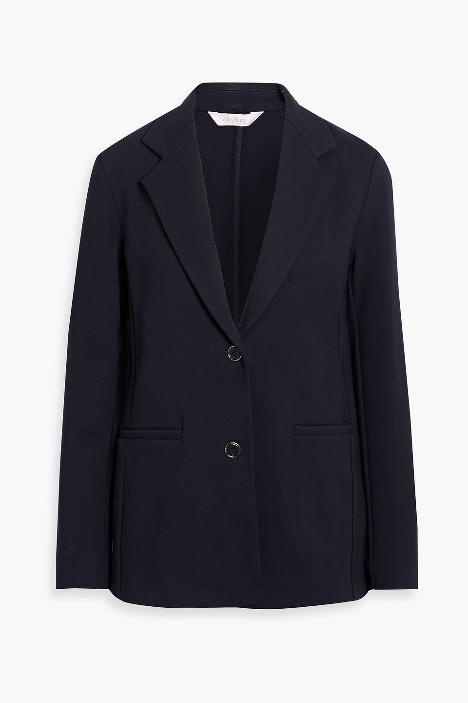 Max Mara Joice Jersey Blazer In Blue