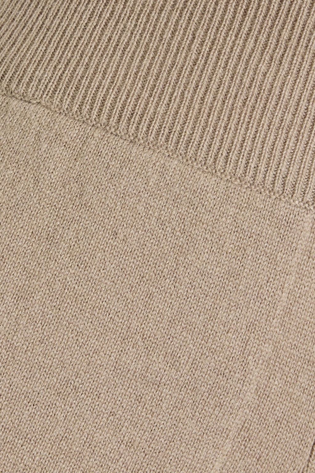 MAX MARA Ghiro wool and cashmere-blend straight-leg pants