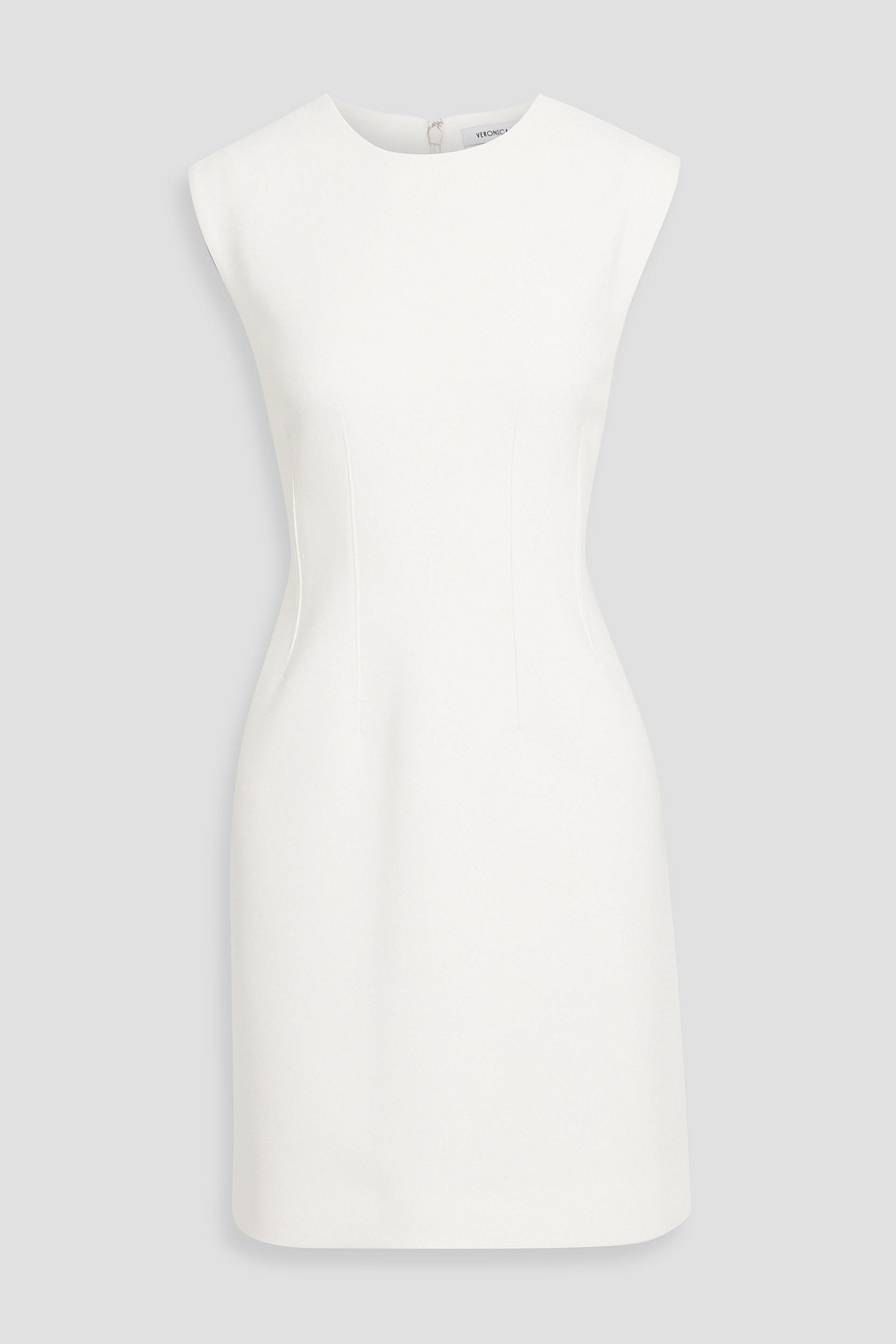 veronica beard - anais crepe mini dress - white - us 0