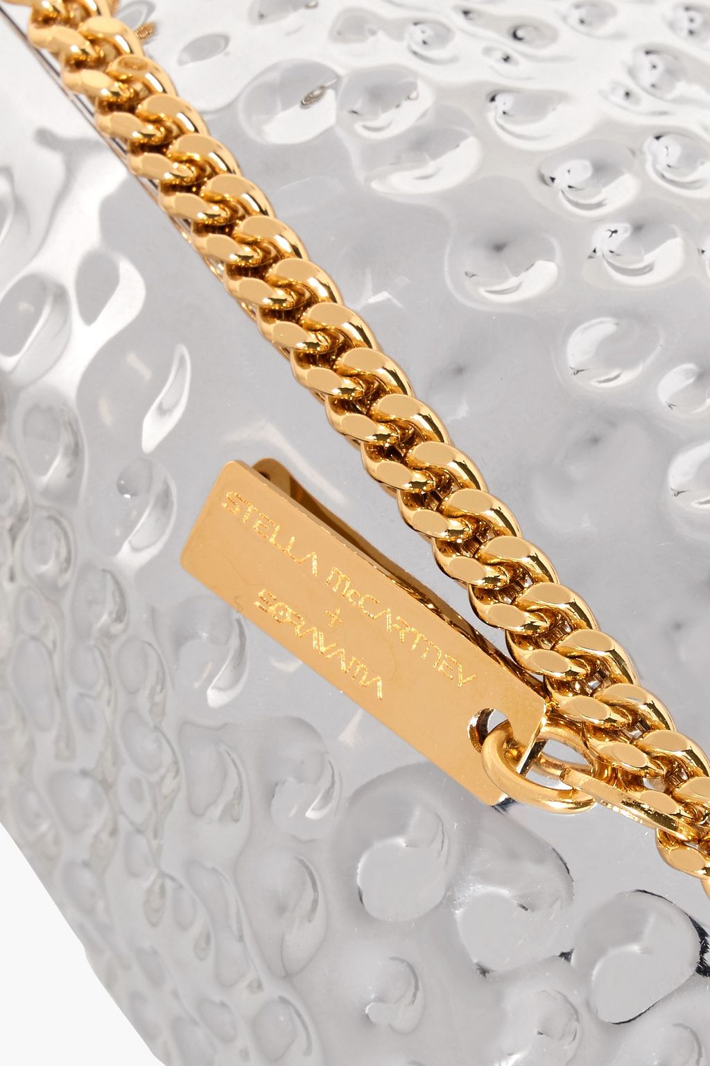 STELLA MCCARTNEY + SORAYAMA Silver-tone shoulder bag