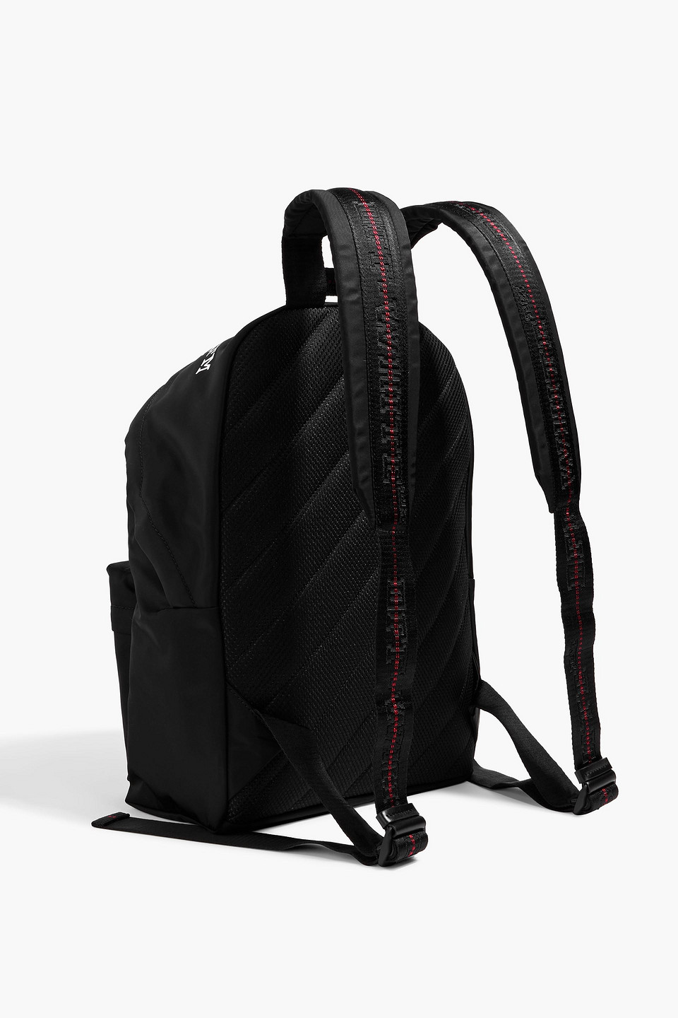 Off-white Heritage Printed Shell Backpack In Black