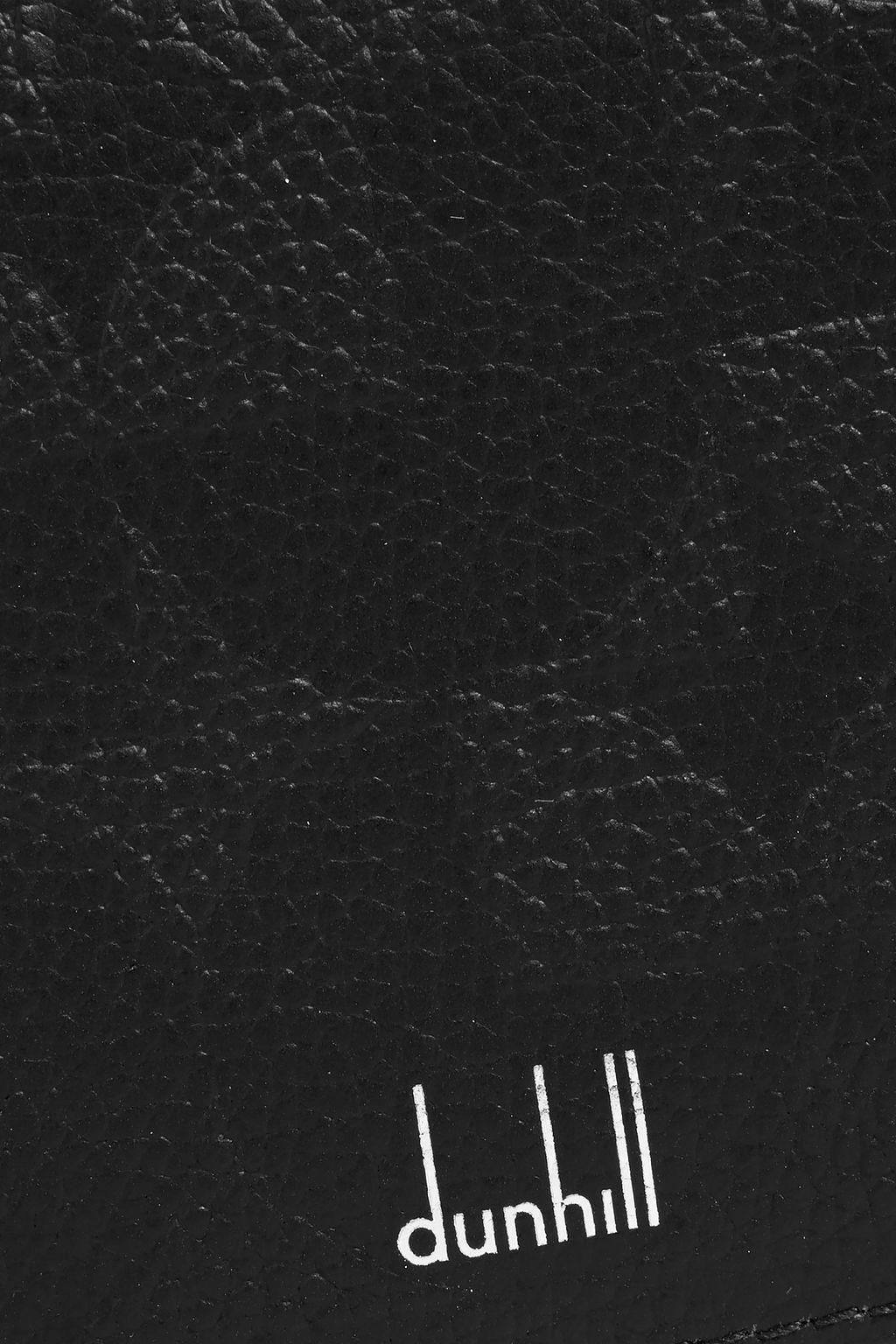 DUNHILL Belgrade embossed pebbled-leather wallet