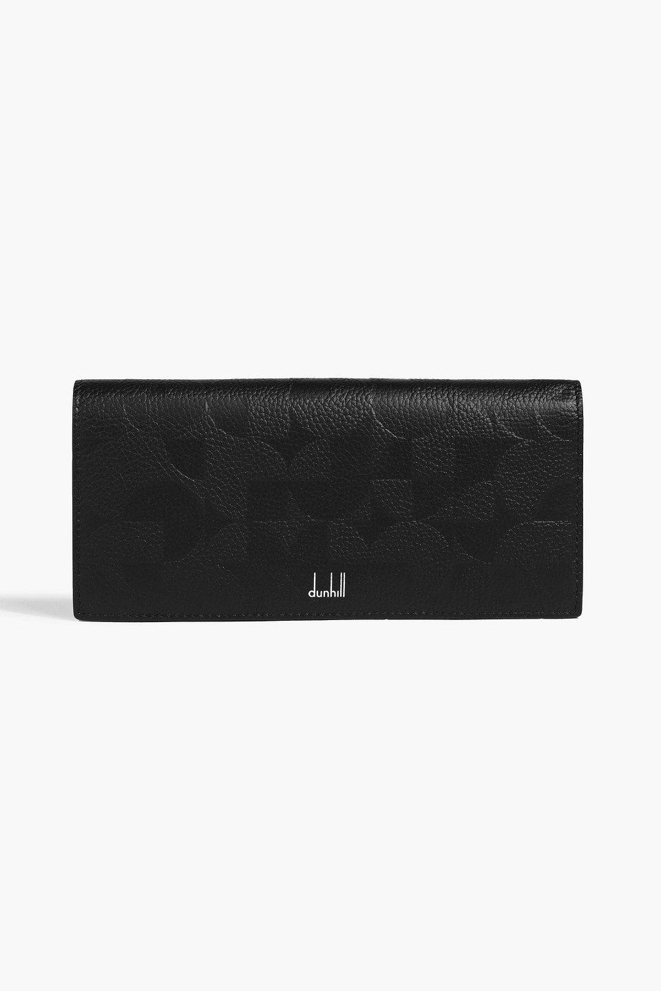 Dunhill Belgrade Embossed Pebbled-leather Wallet In Black