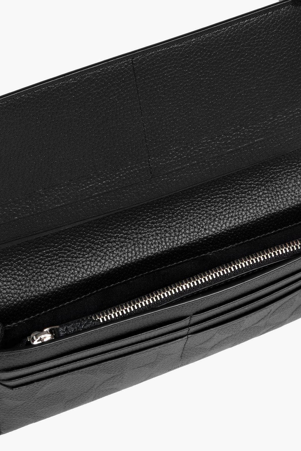 DUNHILL Belgrade embossed pebbled-leather wallet