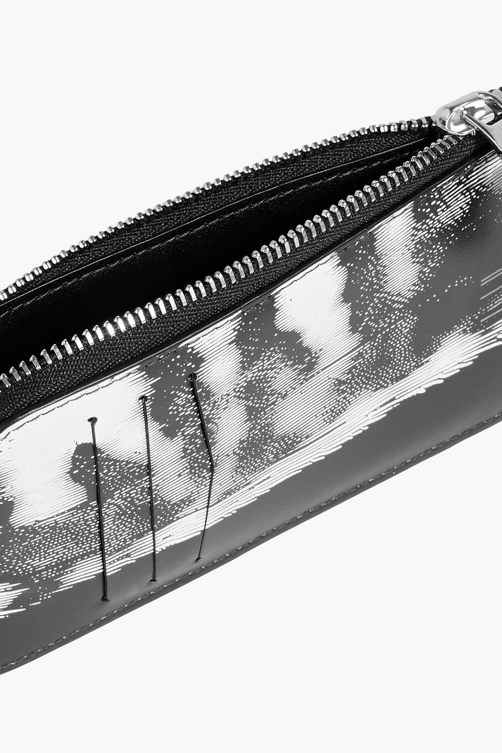 DUNHILL Printed leather cardholder