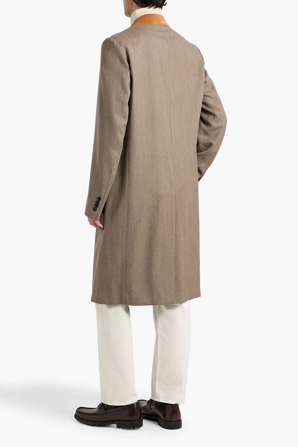 DUNHILL Wool-tweed coat