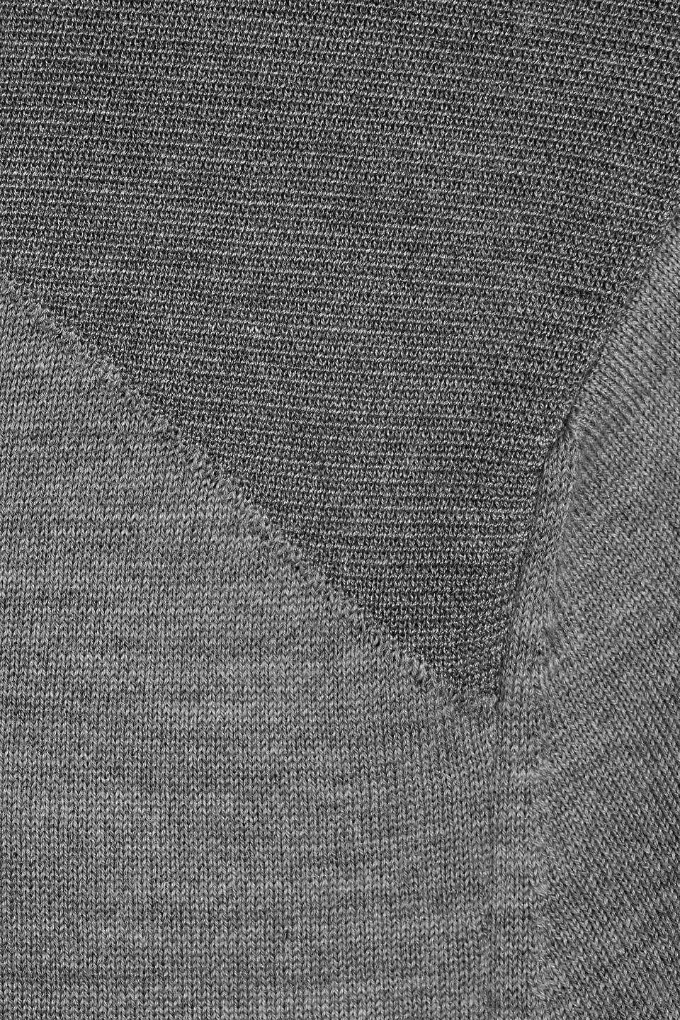 Dunhill Wool And Silk-blend Sweater In Gray