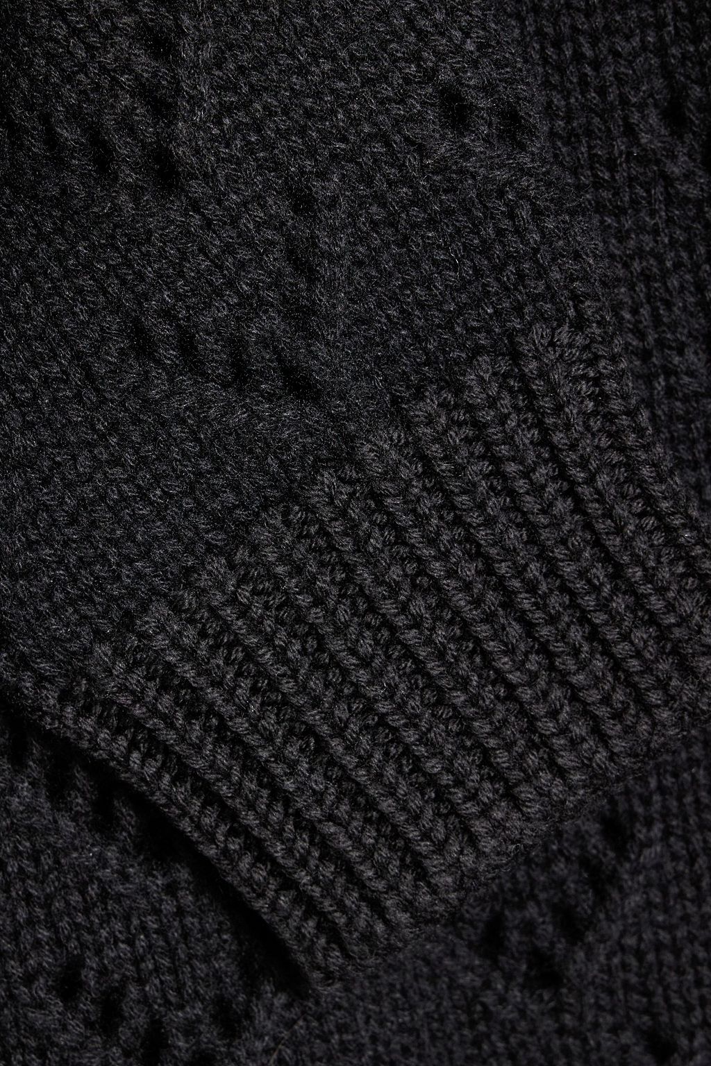 DUNHILL Pointelle-knit cashmere sweater