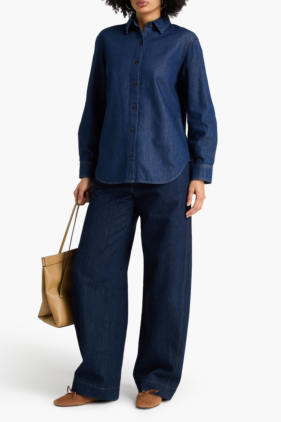  Theory - Denim Shirt - Blue - M 