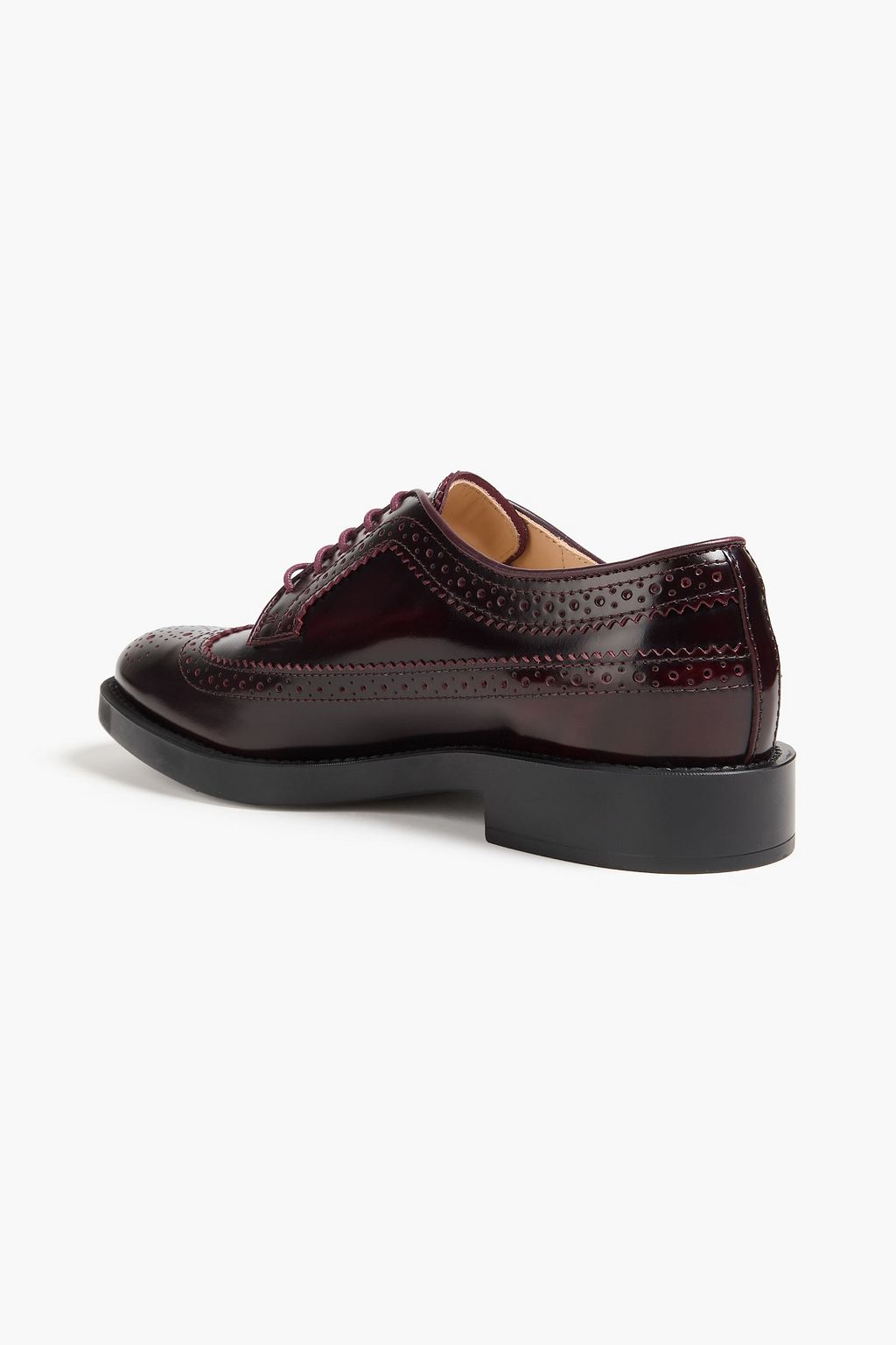 TOD'S Glossed-leather brogues