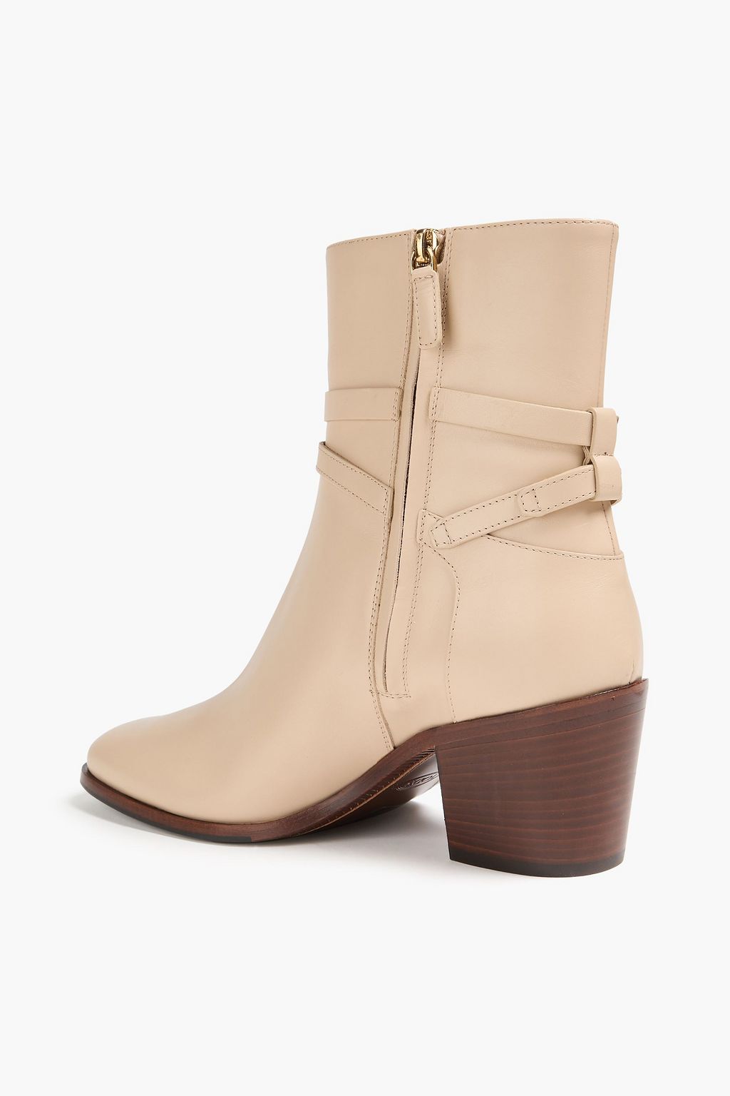 TOD'S Buckled leather ankle boots