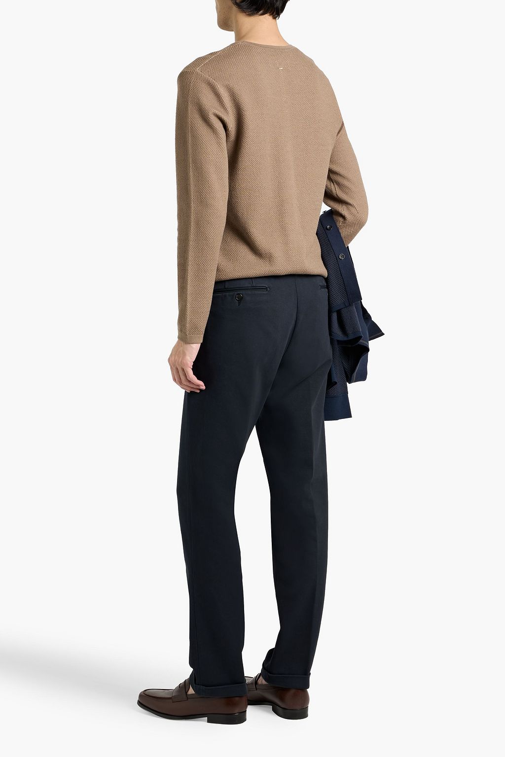 DUNHILL Cotton-blend chinos