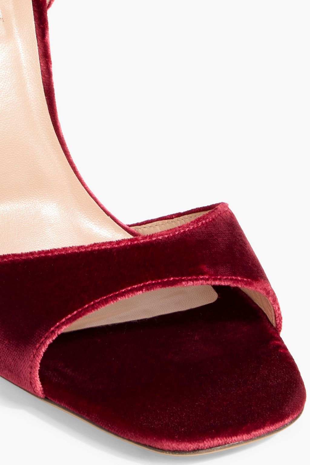 VALENTINO GARAVANI Velvet sandals