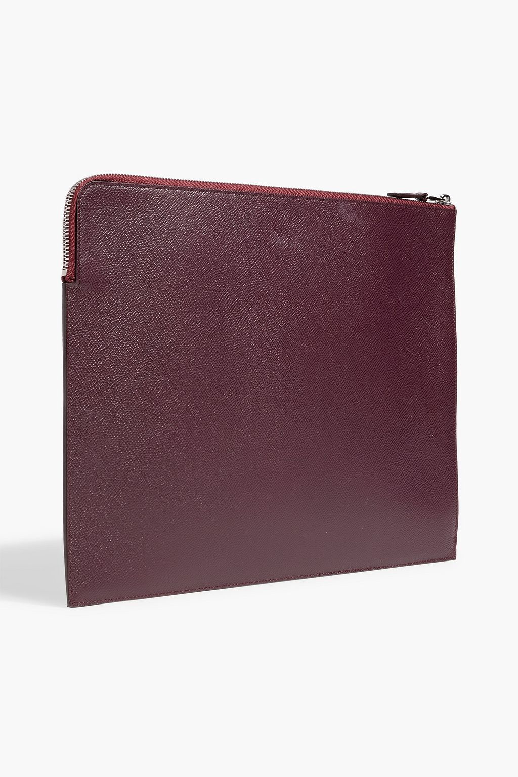DUNHILL Cadogan printed pebbled-leather pouch