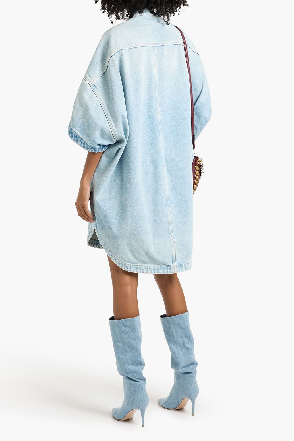 STELLA MCCARTNEY Denim mini dress