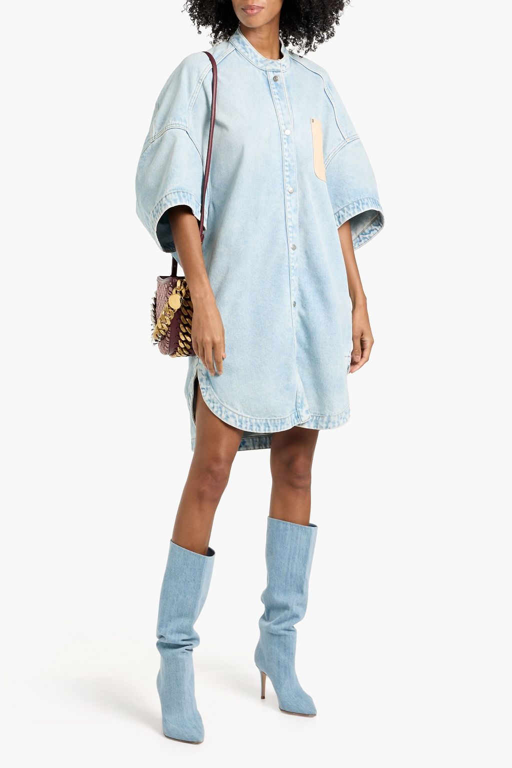 STELLA MCCARTNEY Denim mini dress