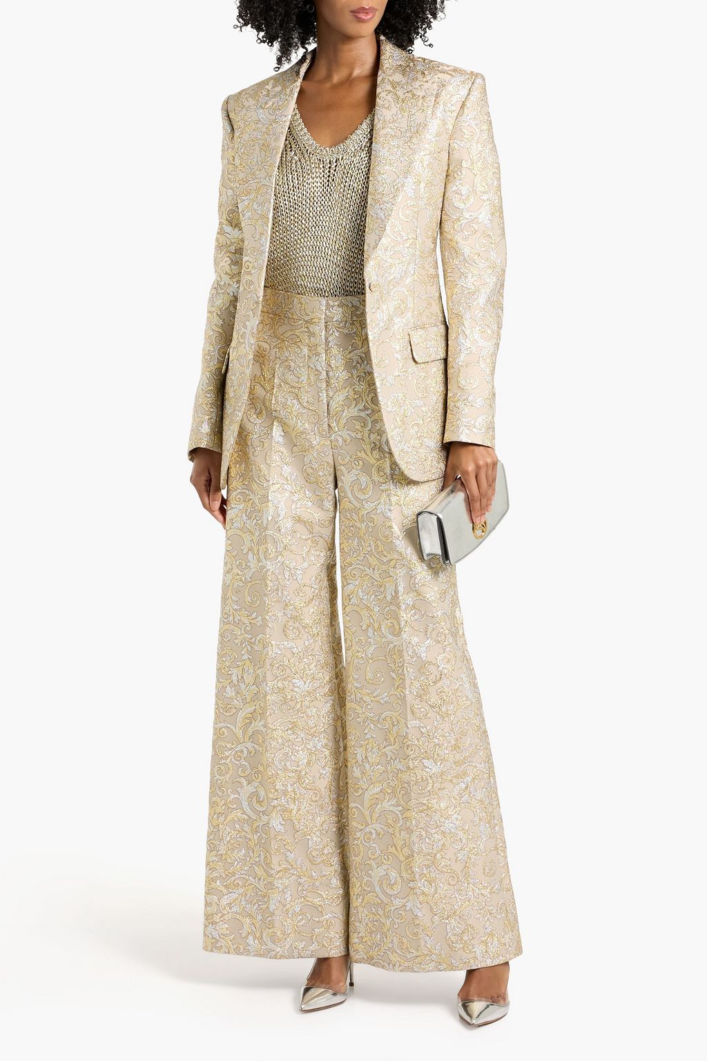 STELLA MCCARTNEY Metallic brocade jacket