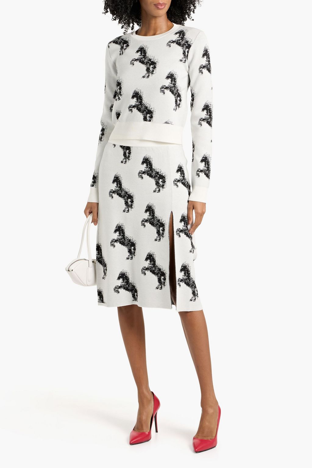 STELLA MCCARTNEY Jacquard-knit sweater