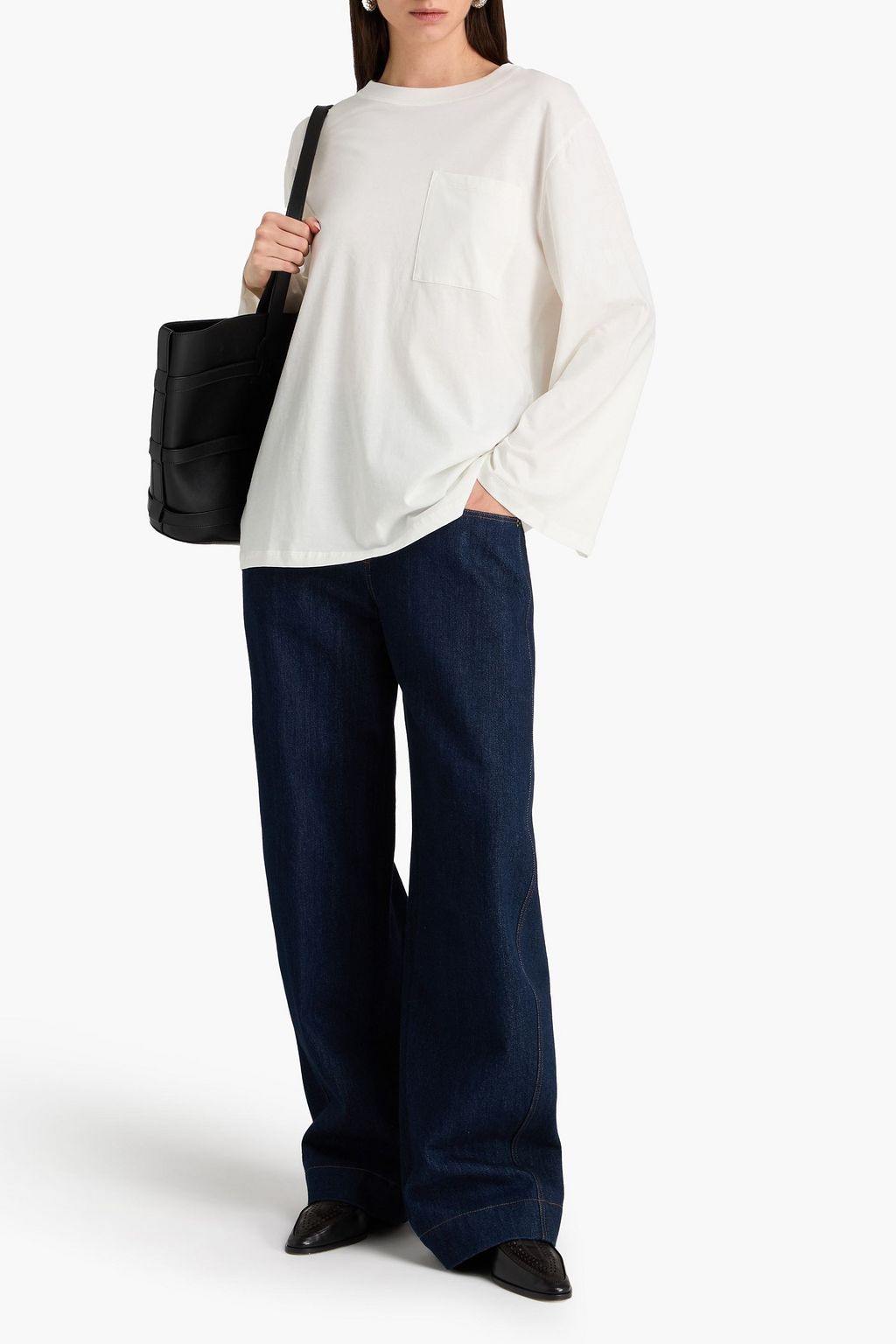 BY MALENE BIRGER بلوزة "فايا" من الجيرسي