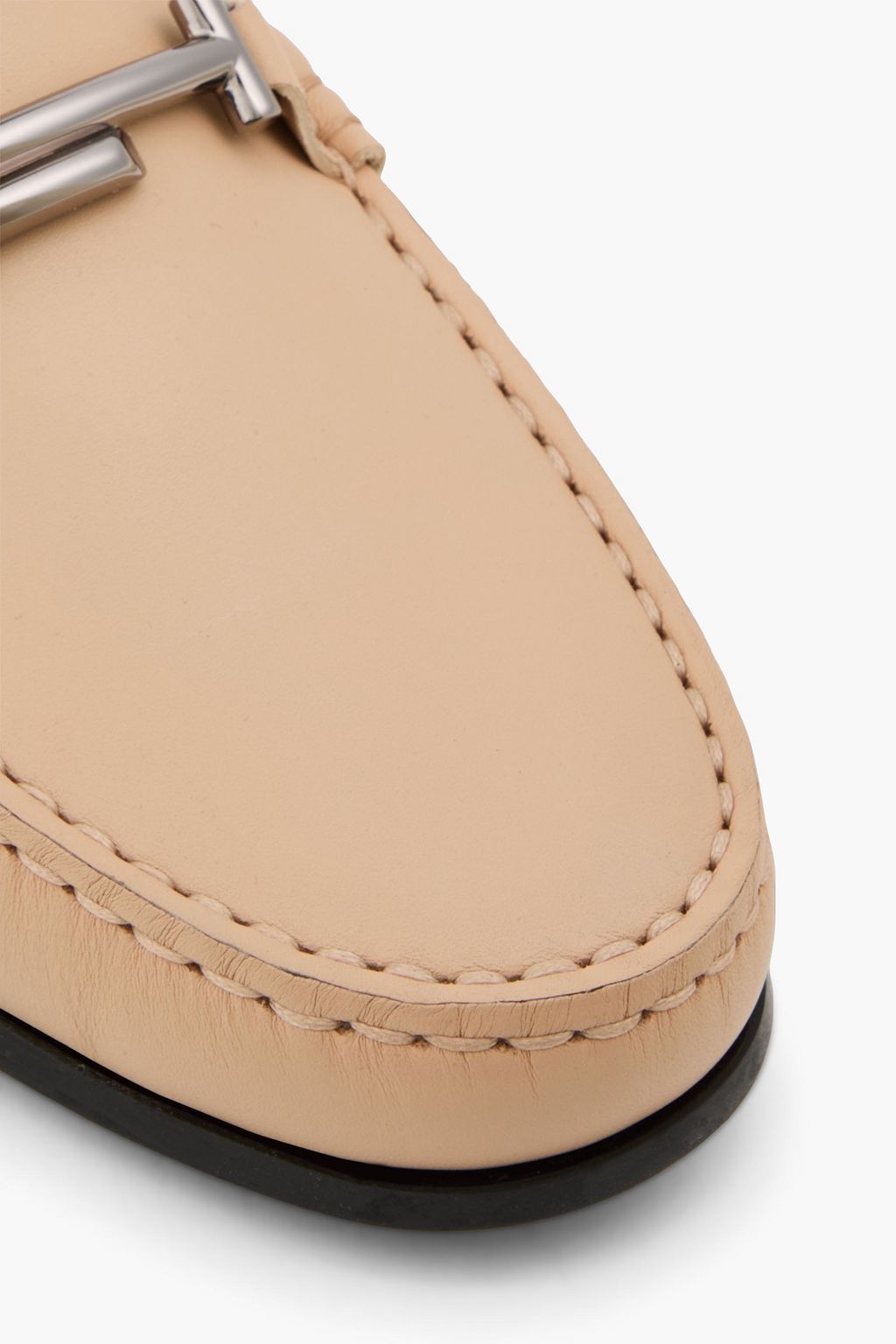 TOD'S City Gommino embellished leather loafers