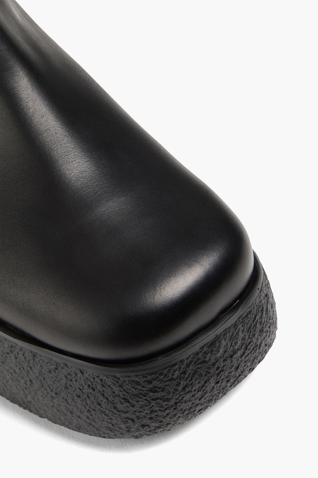 ROGER VIVIER Viv' Rangers buckled leather platform ankle boots