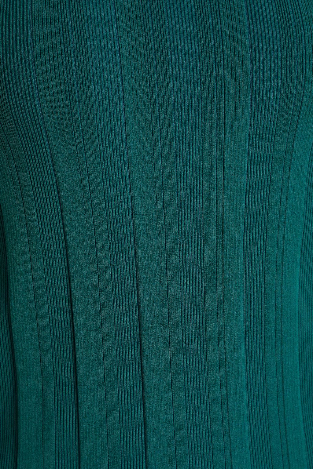 ANOTHER TOMORROW Ribbed-knit turtleneck sweater