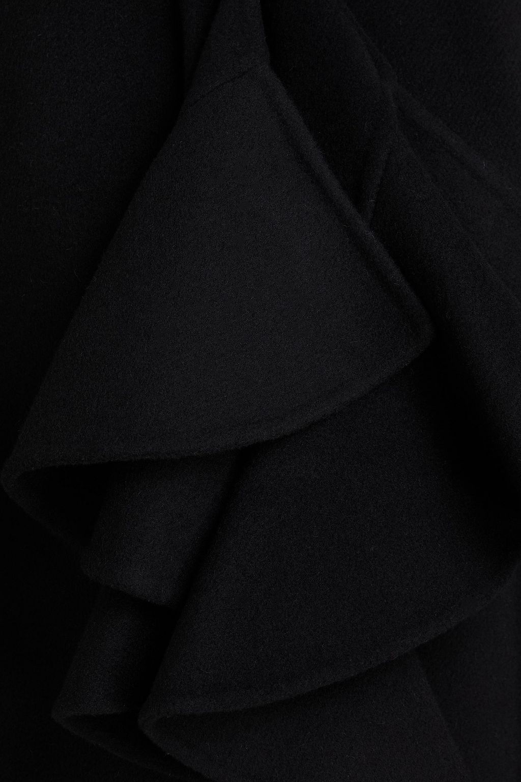 PUCCI Ruffled wool-blend felt jacket