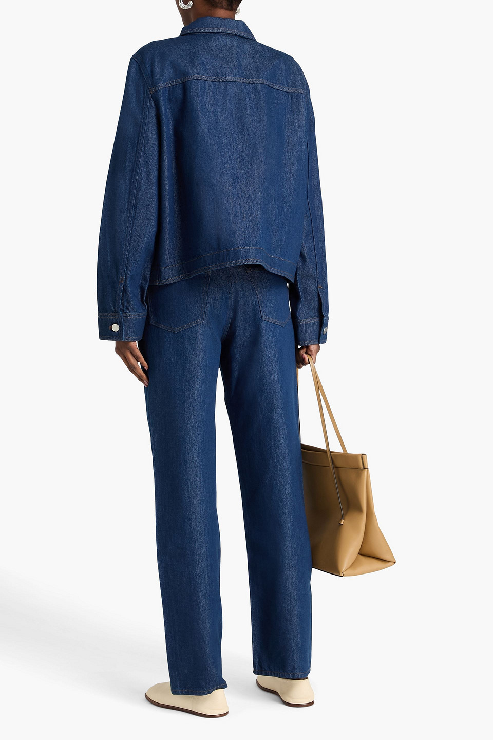  Theory - Denim Jacket - Blue - Xl 