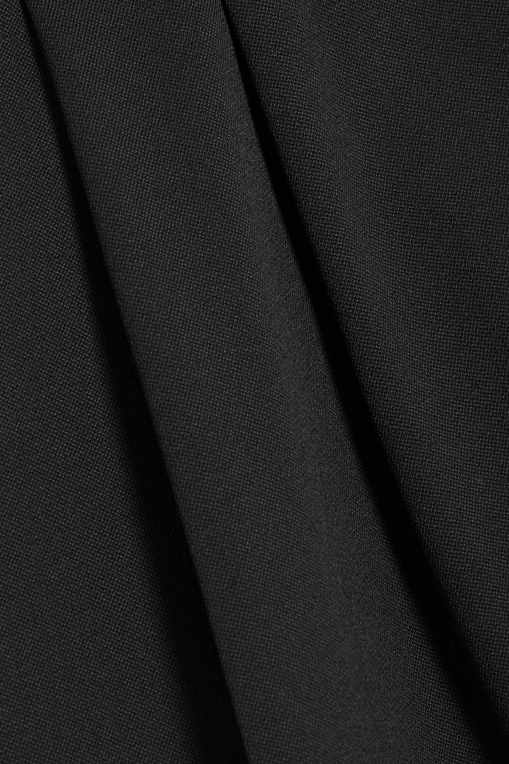 SPORTMAX Aswan pleated wool-blend straight-leg pants