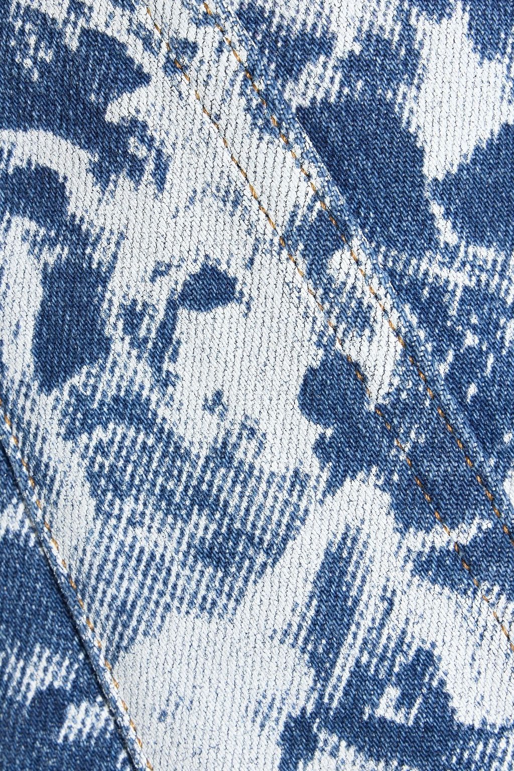 STELLA MCCARTNEY Printed denim jacket