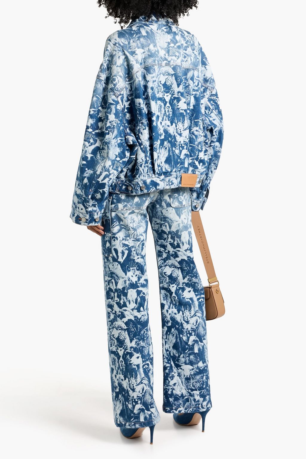 STELLA MCCARTNEY Printed denim jacket