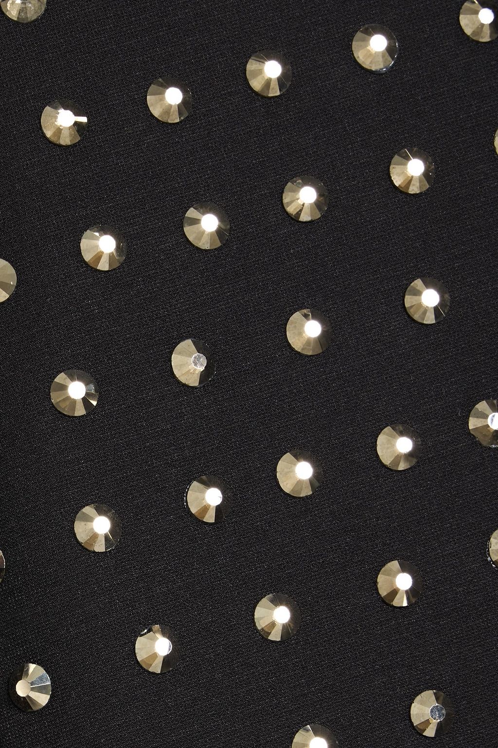 SPORTMAX Regno studded jersey mini dress