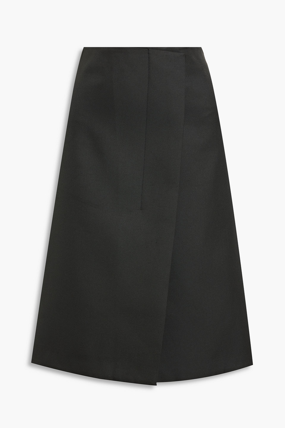Sportmax Biada Twill Skirt In Black