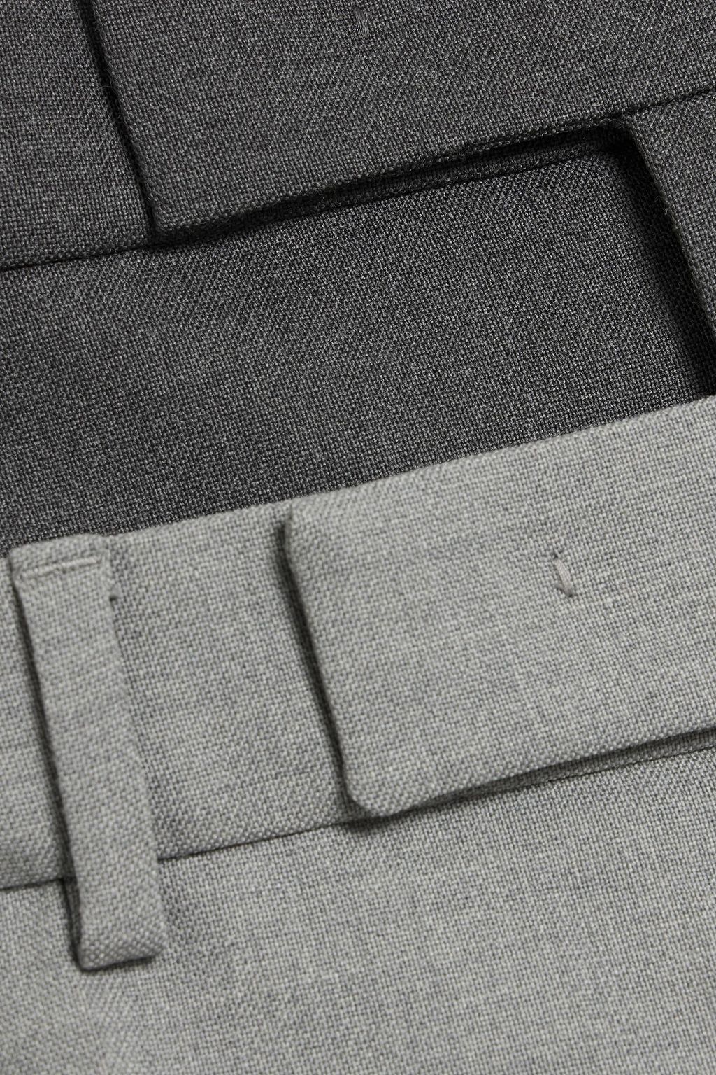 SPORTMAX Lince layered wool flared pants