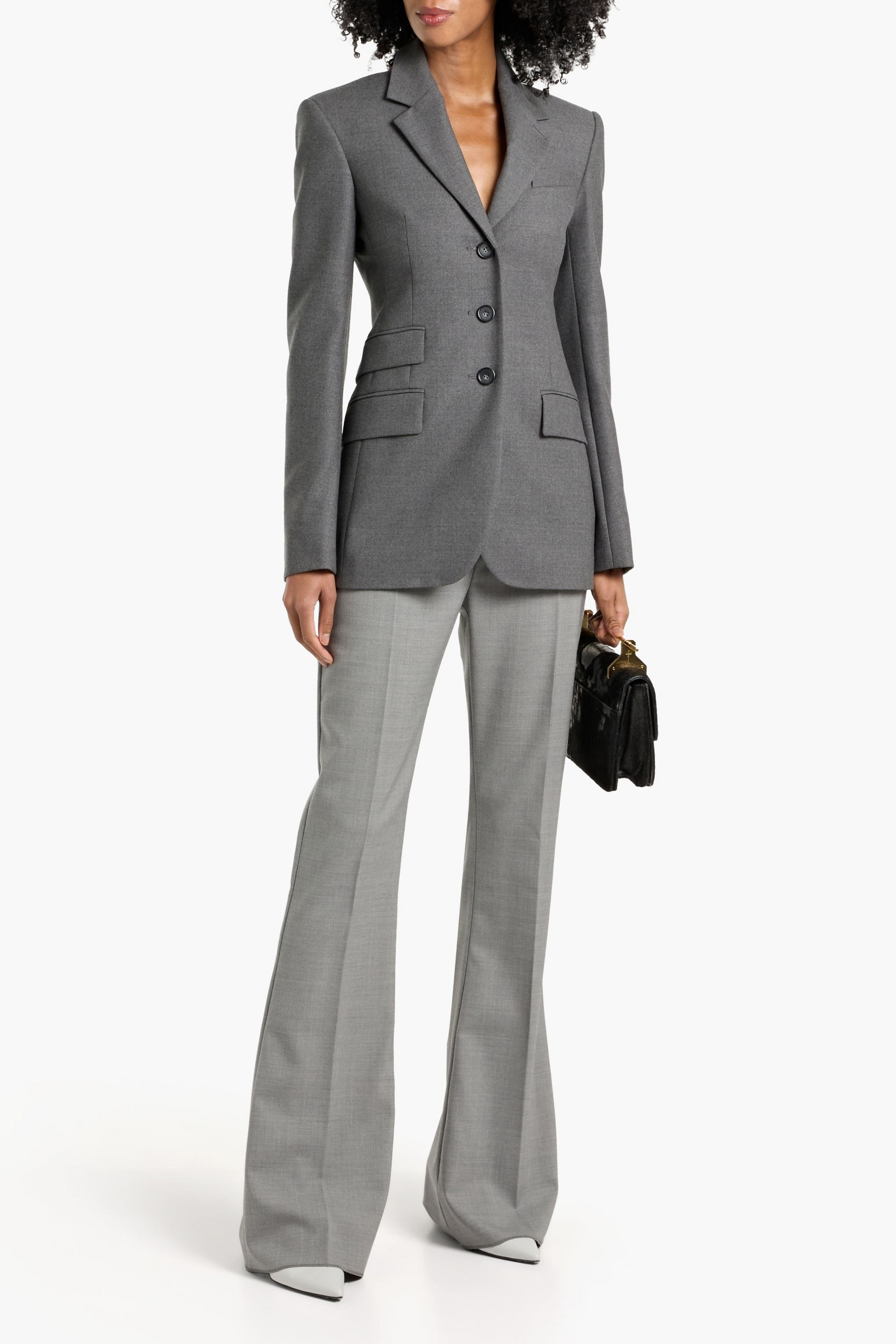 Sportmax Opice wool-blend blazer